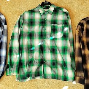 CalTop Pendleton's / flannel .fit like 3xl color - green
